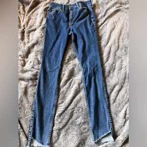 Blue Hollister Jeans with no holes